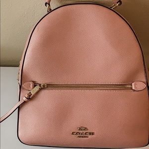 Pink Coach Backpack
